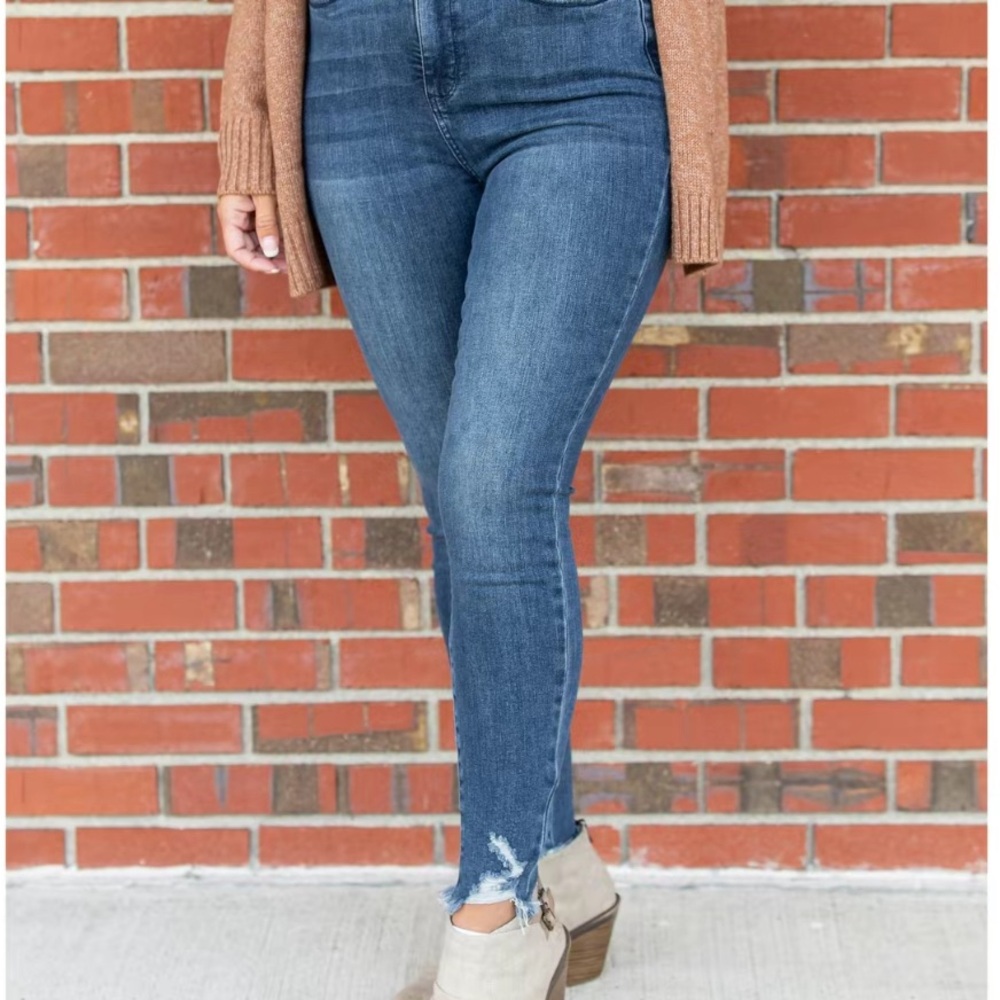 Judy Blue Like Magic Tummy Control High-Waisted Skinny Jeans - Blue, Size 13/31